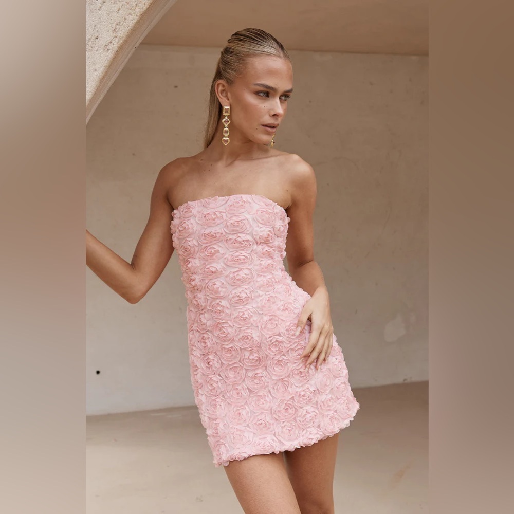 Runaway the Label | Rosaline Mini Dress in Pink